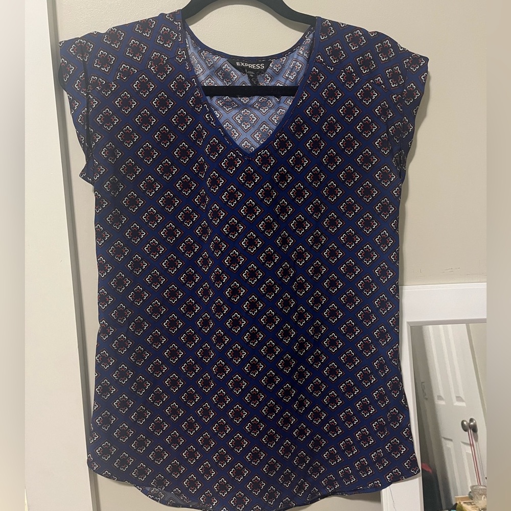 Patterned Express Top XS